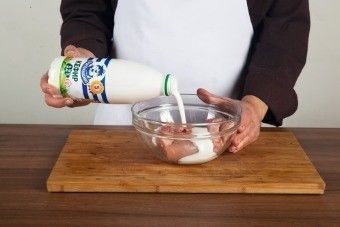 Салат из баклажанов с курицей и гранатами Салат из баклажанов с курицей и гранатами