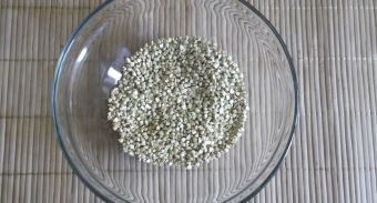 Каша с творогом и пророщеной гречкой Каша с творогом и пророщеной гречкой