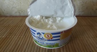 Каша с творогом и пророщеной гречкой Каша с творогом и пророщеной гречкой