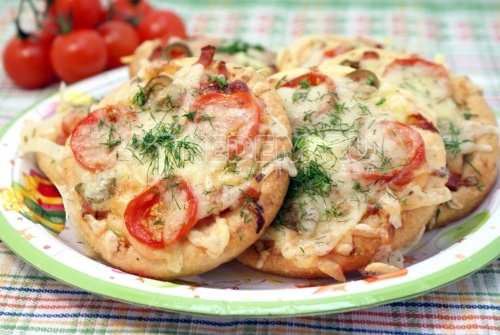 Мини-пиццы Мини-пиццы