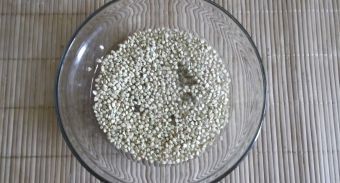 Каша с творогом и пророщеной гречкой Каша с творогом и пророщеной гречкой