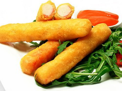 Крабовые палочки в кляре фото Рецепт: крабовые палочки в кляре фото