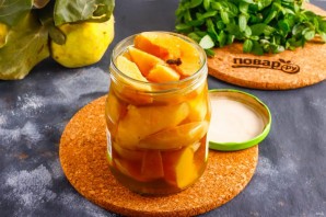 Маринованная айва на зиму