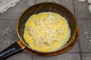 Трёхслойный торт-омлет