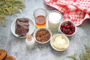 Трюфели с вишней