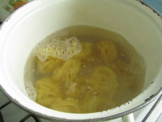 Паста с куриной печенью Паста с куриной печенью