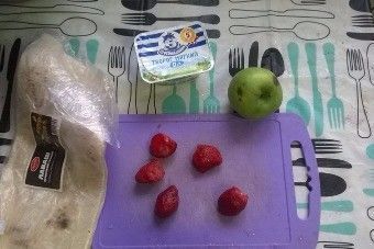 Треугольнички с творожной начинкой на завтрак Треугольнички с творожной начинкой на завтрак