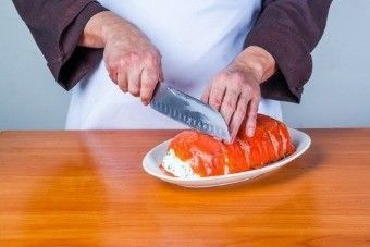 Творожный террин с лососем Творожный террин с лососем