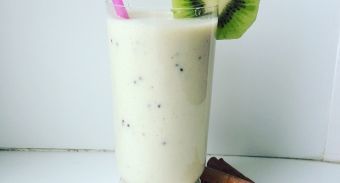 Смузи из банана и киви Смузи из банана и киви