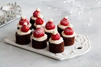 Новогодние брауни