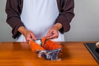 Творожный террин с лососем Творожный террин с лососем