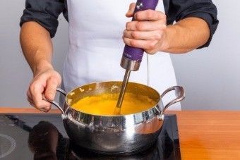 Тыквенный молочный суп с неркой Тыквенный молочный суп с неркой